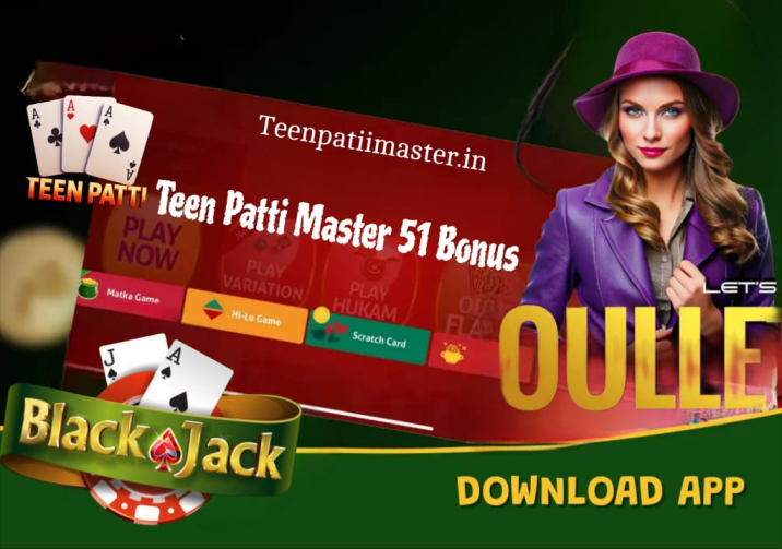 Teen Patti Master 51 Bonus app info and details for Indian players